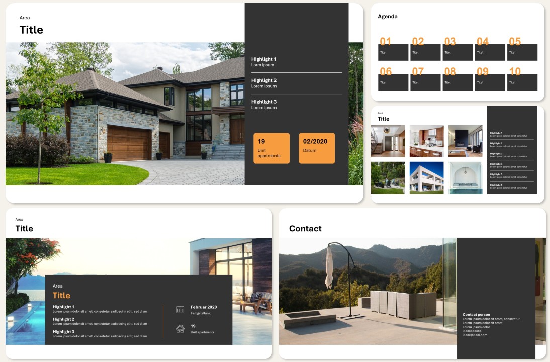 Real Estate Presentation Template